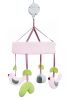 Plush Cute Birds Handmade Baby Musical Crib Mobile Nursery Mobile Hanging Toy for Boys Girls