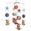 Handmade Circus Clown Baby Crib Mobile Nursery Room Decor Musical Mobile Crib Toy for Girls Boys