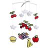 Colorful Fruit Cute Baby Mobile Nursery Decor Musical Crib Mobile for Girls Baby Shower Gift; Cherry Apple Banana Peach Grape