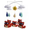 Mobile Crib With Lovely Foxes, Baby Musical Mobile Sweet Dreams, Best Gift