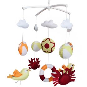 Musical Mobile, Hanging Mobile, Music Crib, Crib Decorations Toy, Unisex