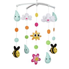 Unisex Baby Musical Mobile, Nursery Crib Cot Musical Mobile, Colorful