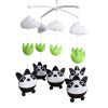 [Panda Monster] Hanging Baby Toys, Colorful Decor, Crib Mobile