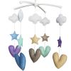 Baby Dream Musical Mobile, [Hanging Stars and Hearts] Colorful Baby Gift