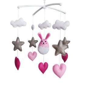 Nursery Mobile, Hanging Baby Toys, Crib Decoration Musical Mobile Exquisite