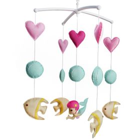 Unisex Baby Musical Mobile, Crib Mobile Bed Bell Toy, Music Crib Baby Gift