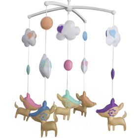 [Cute Sika Deers] Hanging Baby Toys, Colorful Decor, Crib Mobile