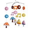 Crib Mobile, Baby Musical Mobile, [Colorful Music Mushroom Hut], Exquisite