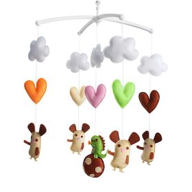 Creative Baby Crib, Crib Musical Mobile, Multi-colors, A Great Decor