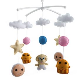 Cute Baby Crib Mobile Hanging Toy, Colorful Decor, Best Gift for Baby