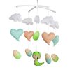 Hanging Baby Toys, Colorful Decor, Crib Mobile [Baby Snake, Hearts]