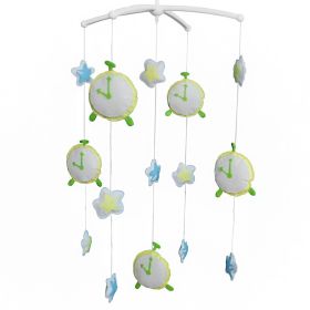 Creative Crib Musical Baby Crib Mobile Handmade Mobile [Clocks]