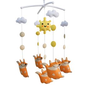 Handmade Crib Musical Mobile, [Happy Fox], Infant Musical Toys