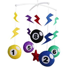 [Snooker] Hanging Toys, Rotatable Crib Mobile, Nursery Room Decor