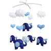 Infant Crib Musical Mobile, [Elephant] Boys/Girls Non-Woven Fabric Toys