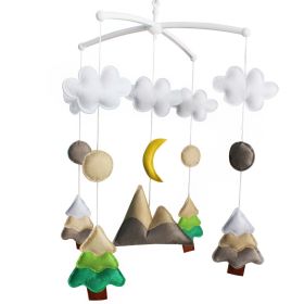 Creative Hanging Toys, [Primary Forest, At Night] Wind-up Musical Box