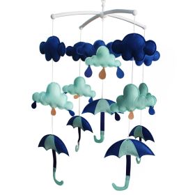 [Rainy Day and Umbrella] Creative Hanging Toys, Wind-up Musical Box, Bed Bell