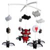 [Demon and Bat] Creative Hanging Toys, Wind-up Musical Box, Bed Bell