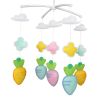 Colorful Toy, Newborn Gift, Crib Mobile, Hanging Decor Toy [Cute Radish]