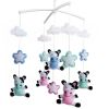 Baby Crib Mobile, Baby Boy & Girl Gift Mobile [Cows, Colorful]