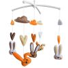 Colorful Toy, Newborn Gift, Crib Mobile, [Rabbits] Room Decor