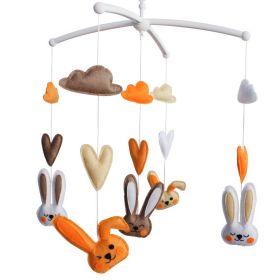 Colorful Toy, Newborn Gift, Crib Mobile, [Rabbits] Room Decor