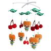 [Apple Girl Loves Cherry] Handmade Toys, Rotatable Crib Mobile, Creative