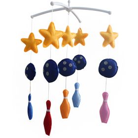 [Sports Theme Design, Bowling] Creative Toys, Rotatable Crib Mobile