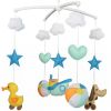 Colorful Hanging Toy, Musical Mobile [Cruise Ship+Duck+Dog+Ball]