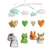 Handmade Nursery Decor Gift, Crib Mobile, [Animals], Colorful Toy