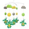 [Cute Animals]Unique Nursery Mobiles, Colourful Hanging Music Mobile, Beautiful