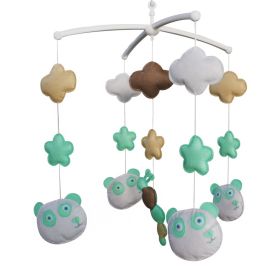 Baby Boy & Girl Bedding Rattle Toy, Handmade Musical Mobile, Beautiful Gift