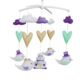 Baby Crib Mobile, Colorful Music Bed Bell, Hanging Toy, Baby Gift