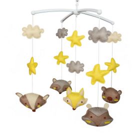 Exquisite Baby Crib Bed Bell, Cute Musical Mobile, Creative Hanging Toy