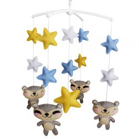 Musical Mobile For Crib Lovely Baby Gift Nursery Mobile Animal And Star