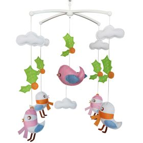 The Best Gift For Babies Baby Crib Musical Mobile [Non-Woven]