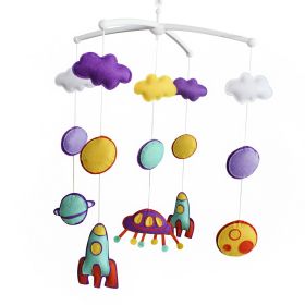 Handmade Baby Crib Musical Mobile, Hanging Bed Bell, Colorful Room Decor