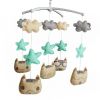 Unisex Baby Crib Bell, Cute Musical Mobile [Lovely Cat] Colorful Room Decor