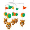 [Lovely Bear] Crib Mobile Crib Hanging Bell Infant Musical Toy Crib Decor