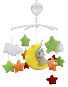 Baby Crib Decoration Newborn Gift Plush Musical Mobile, Colorful