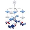 Musical Baby Mobile, Baby Cloud Mobile, Baby Crib Mobile, Colorful