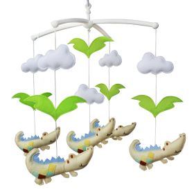 Lovely Infant Music Mobile Handmade Baby Crib Mobile [crocodile]