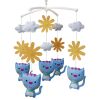 Lovely Infant Music Mobile Handmade Baby Crib Mobile [Cat, Blue]