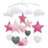 Beautiful Nursery Rotatable Musical Mobile Handmade Hanging Toys