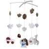 Unisex Baby Room Decoration Adorable Musical Baby Mobile [Dog]