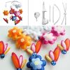 [Blooming Flowers] Musical Mobile, Colorful Hanging Toy, Adorable Gift