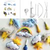 Creative Hanging Toys, Rotatable Crib Mobile, [Weather Theme Design]