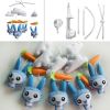 Wind-up Musical Mobile, Baby Gift Creative Hanging Toys [Rabbit and Carrot]