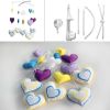 [Colorful Hearts] Nice Gift for Baby, Baby Crib Musical Mobile Music Box