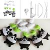 [Panda Monster] Hanging Baby Toys, Colorful Decor, Crib Mobile